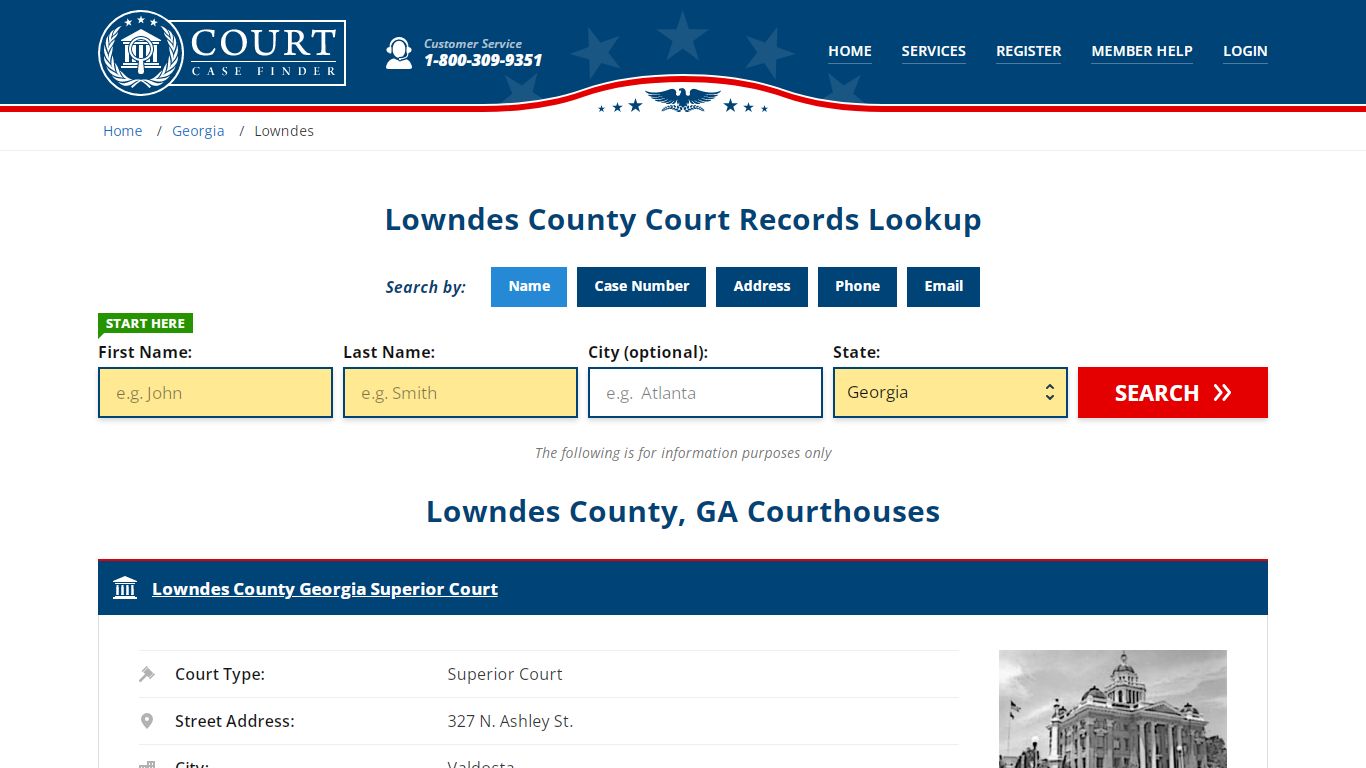Lowndes County Court Records | GA Case Lookup